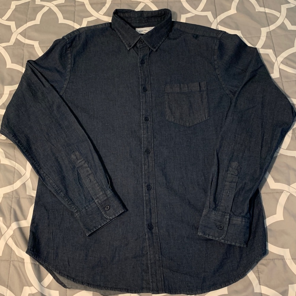 Men’s Old Navy Everyday Slim Fit Poplin Shirt